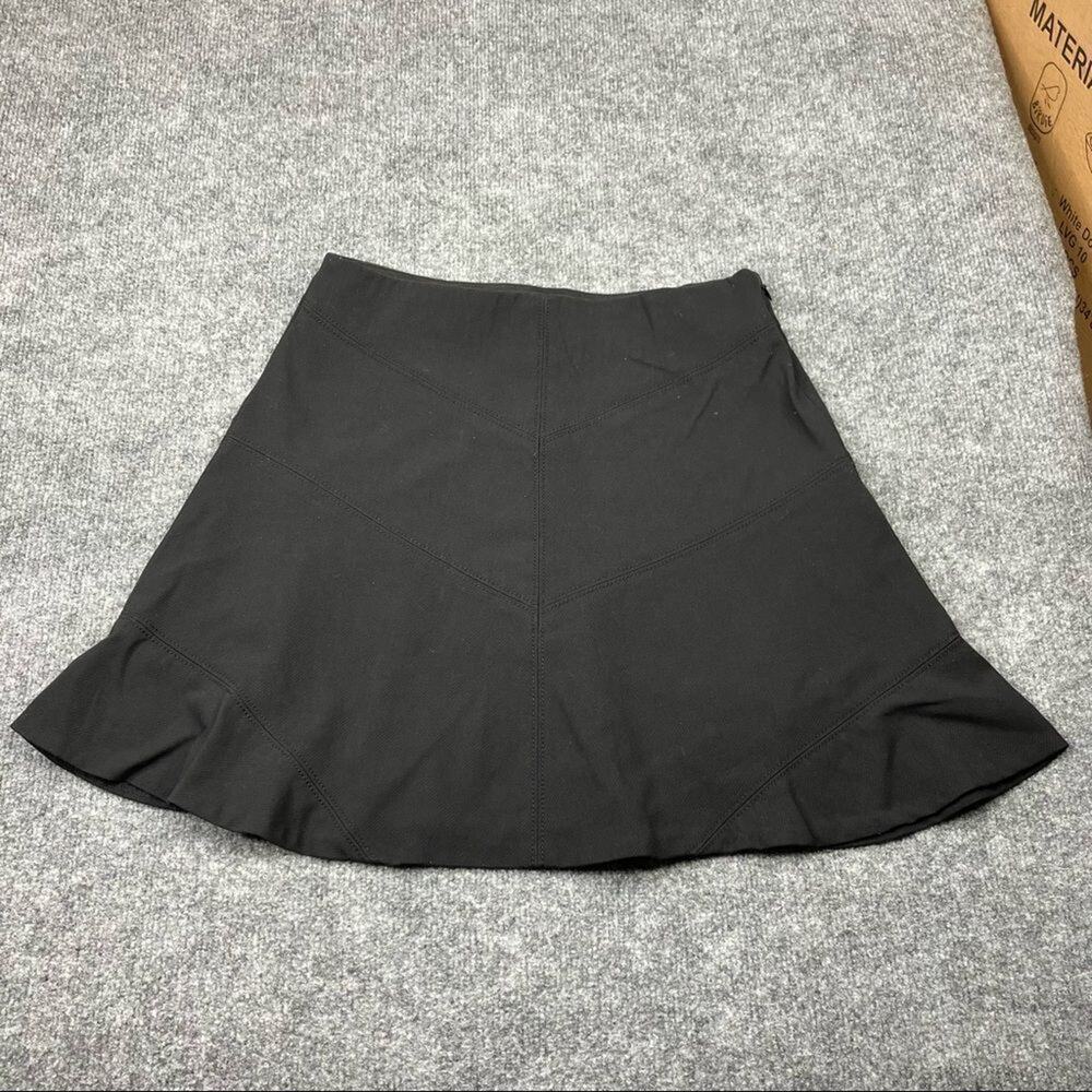 Loft Women's Petites Black Skirt size 4p